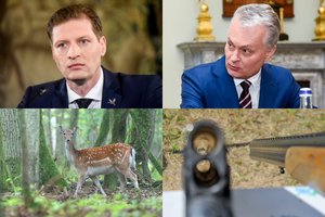 Po susitikimo su G. Nausėda Aplinkos ministras atšaukia visas užsakytas medžiokles Punios šile