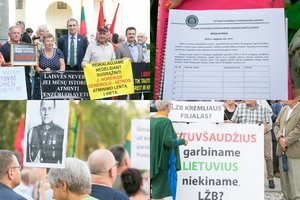 Vilniuje – mitingas dėl J. Noreikos ir K. Škirpos įamžinimo, renkami parašai ir prieš R. Šimašių