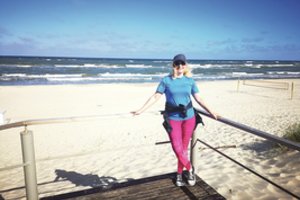 Žurnalistės iššūkis pajūryje: pradėjo penkiese, ištvėrė ji viena