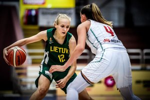 Lietuvos 20-metės krepšininkės Europos čempionate pasitraukė iš kovos dėl medalių