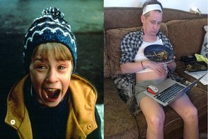 „Vienas namuose“ žvaigždė Macaulay Culkinas parodė, kaip dabar atrodytų jo personažas