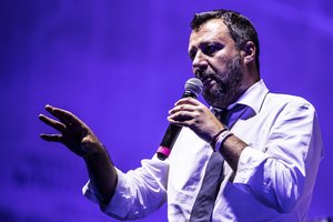 M. Salvini premjerui teikia ultimatumą dėl Italijos vyriausybės ateities
