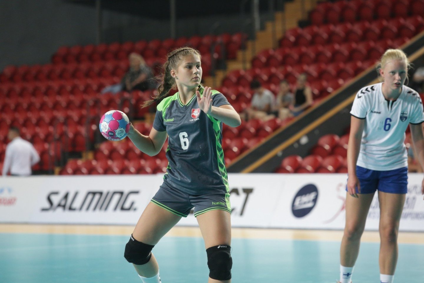 Lietuvos 17-mečių merginų rankinio rinktinė žengė į Europos čempionato pusfinalį.