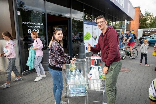 „Ačiū“ turas pasiekė Visaginą – neapsiėjo be koldūnų