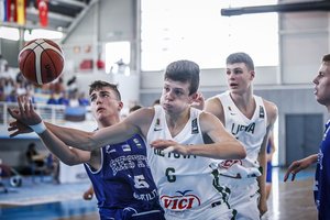 Europos čempionato startas: Lietuvos jaunučiai sutraiškė estų pasipriešinimą