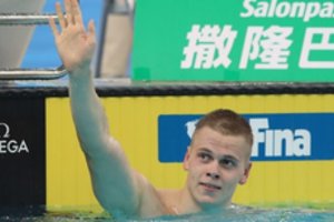 Plaukikai D. Rapšys ir A. Šidlauskas pateko į pasaulio taurės varžybų finalus