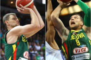 Dvikovoje su serbais Belgrade nežais Jonas Mačiulis ir Renaldas Seibutis