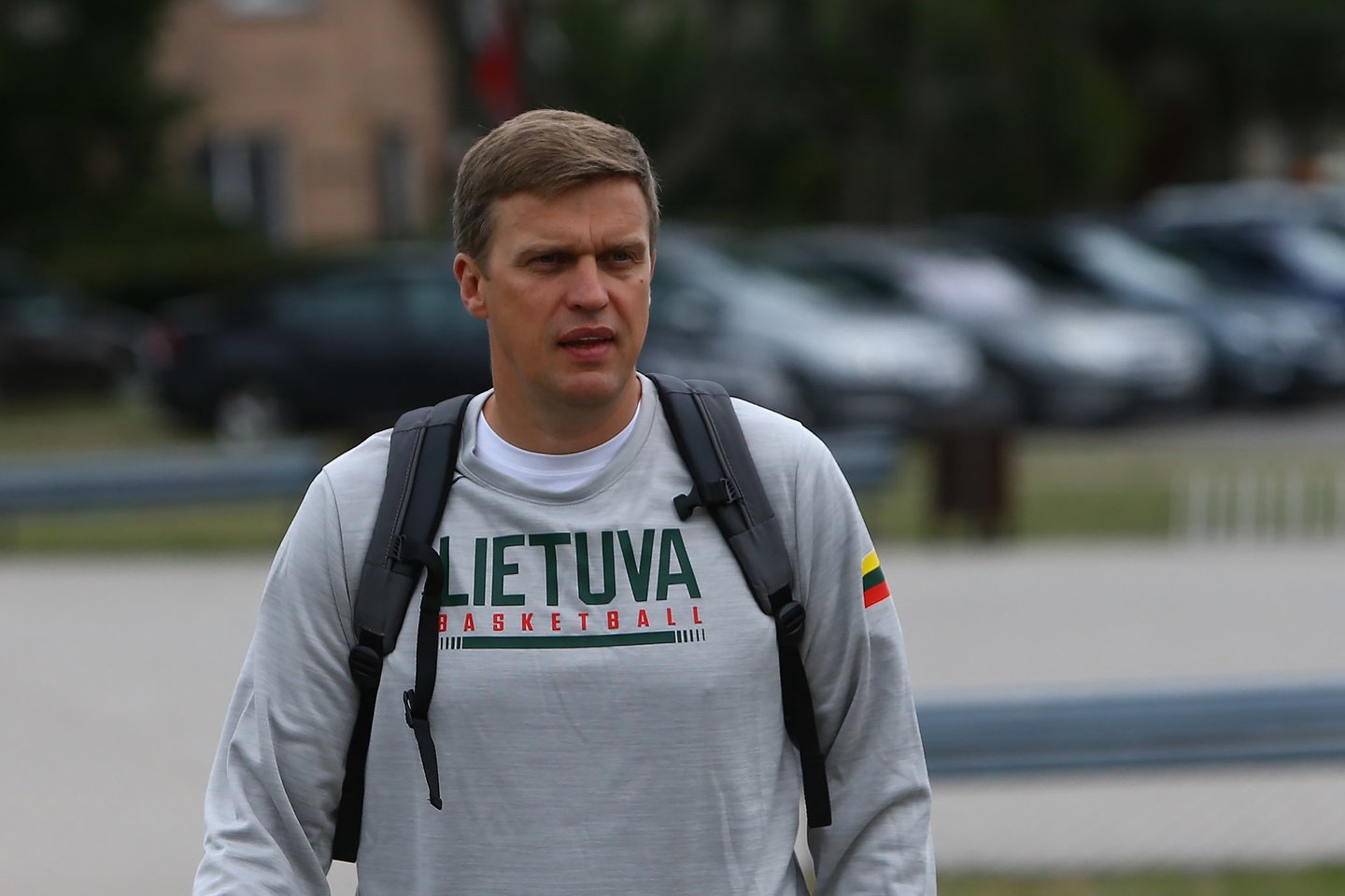 Už D. Adomaičio kandidatūrą rinktinės veteranai balsavo vienbalsiai.<br>G.Šiupario nuotr.