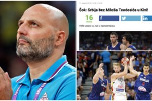 Serbijos žiniasklaidos pagyrūniškas pergalės antraštes keitė skaudi žinia: „Šokas“