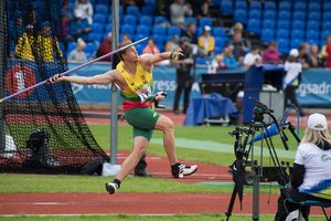 Komandinį lengvosios atletikos čempionatą lietuviai baigė lengva Edžio Matusevičiaus pergale