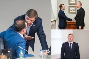 Atskleidė vidinius konfliktus: kodėl R. Karbauskiui naudinga į Briuselį išsiųsti V. Sinkevičių