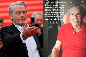 Paaiškėjo, kokia insultą patyrusios prancūzų kino legendos Alaino Delono būklė