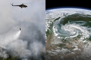 Miškų gaisrai Rusijoje siaučia ir toliau: dega milijonai hektarų, metė pribloškiančius kaltinimus