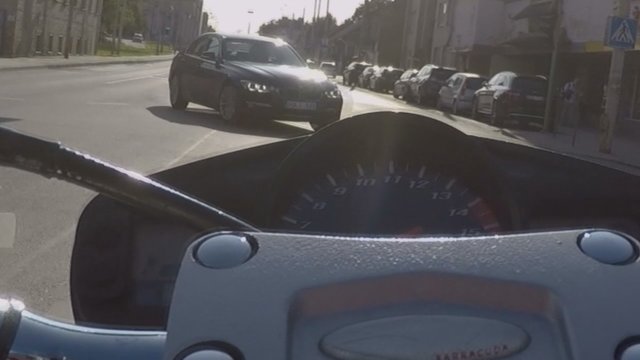 Užfiksavo BMW vairuotojo sukeltą avarinę situaciją Vilniuje