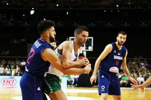 Begalę rinktinės klaidų įvardijęs M. Kalnietis: „Kosmosas tas Nikola Jokičius“