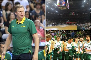 Serbų treneriui prieštaravęs D. Adomaitis įvardijo dabar svarbiausią užduotį rinktinėje