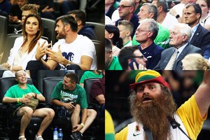 Rungtynes Kaune stebėjo būrys žinomų Lietuvos žmonių