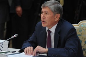 Suimtas Kirgizijos eksprezidentas įtariamas organizavus neramumus ir pasikėsinimą nužudyti