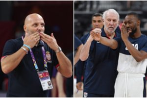 G. Popovichius neketina veltis į žaidimus – kandžią A. Džordževičiaus repliką įvertino išskirdamas serbo charakterį