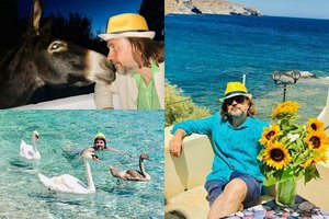 Oskaras Koršunovas su mylimąja ilsėjosi Graikijoje: gerbėjus lepino pritrenkiančiais kadrais