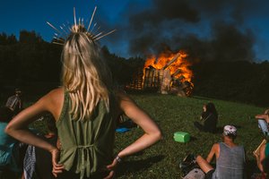 Festivalio įkarštyje dalyvis užfiksavo šį vaizdą – dėl jo kalta žmogiška klaida