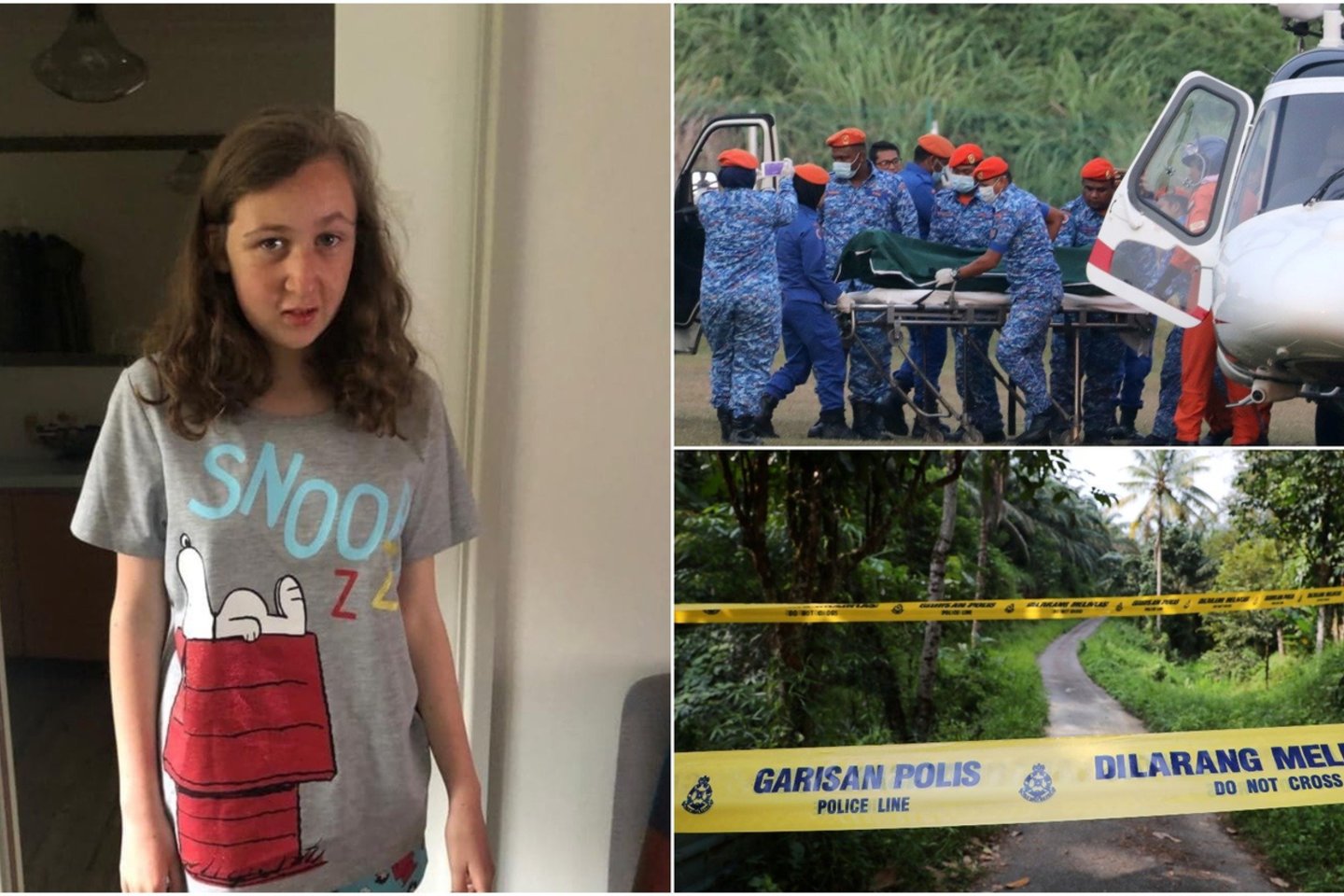 ​Britų paauglės Noros Quoirin kūnas buvo rastas antradienį Malaizijoje.<br>lrytas.lt koliažas.