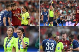 Supertaurės herojus – moteris: žaidėjai giria – „Chelsea“ sirgaliai kala prie kryžiaus ir reikalauja peržaisti mačą