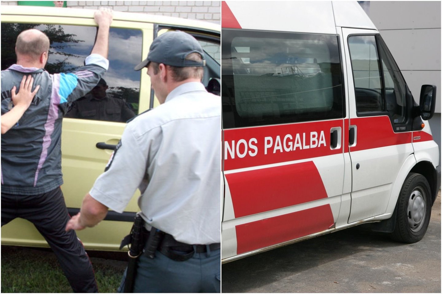 Kauno rajone sprukdamas nuo policijos vyriškis sužalojo vieną pareigūnų, traumą patyrė ir pats.