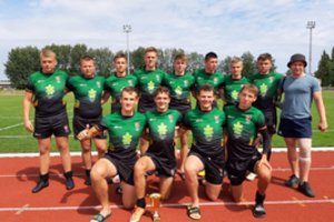  Lietuvos jaunimo mažojo regbio rinktinė stos į kovą su stipriausiomis Europos komandomis 