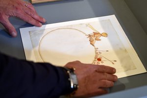 Ciuriche rasti A. de Saint-Exupery piešiniai „Mažajam princui“