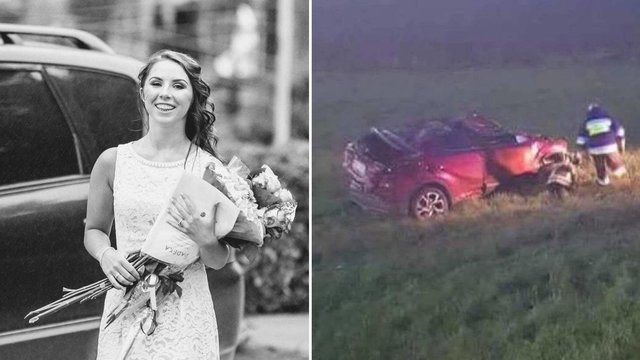 Metai po tragiškos „Toyota“ avarijos: žuvusiosios tėtis vis dar neranda atsakymų