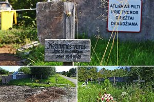 Šiaulių varguolių kapavietės varo šiurpą