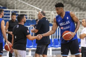 G. Antetokounmpo vedami graikai patiesė Italijos rinktinę