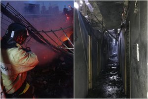 Košmaras Ukrainos kurorte: per gaisrą viešbutyje žuvo 9 žmonės