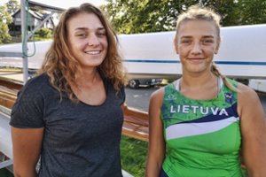 Komandos draugės tapo konkurentėmis Lietuvos irklavimo čempionate