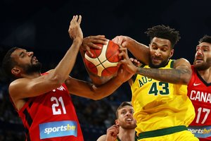 Grėsmingi Lietuvos varžovai didina apsukas: Australija pasiekė revanšą prieš kanadiečius