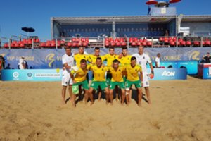 Lietuvos paplūdimio rinktinė sutriuškino Moldovą