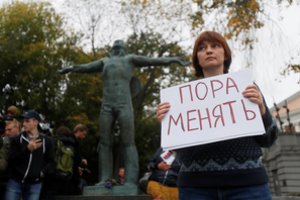 Iššūkį valdžiai metanti Rusijos opozicija rengia naujus protestus