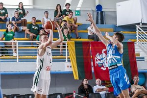 Europos jaunučių vaikinų čempionate Lietuva užėmė devintąją vietą 