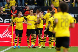 Vokietijos pirmenybių pirmajame ture Dortmundo klubas pasiekė triuškinamą pergalę