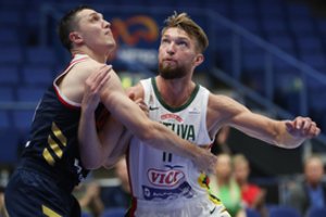 D. Sabonio ir M. Grigonio tandemas vedė Lietuvos rinktinę į pergalę prieš rusus