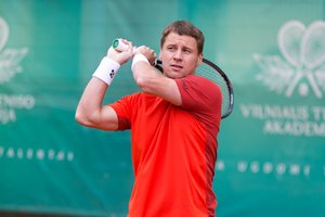 Finale triumfavęs R. Berankis nusilenkė varžovui: „Tai buvo tikrai sunkus mačas“
