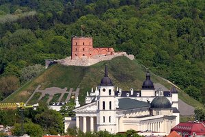 Už 2,2 mln. eurų rengs Gedimino kalno gelbėjimo planą: vienoje pusėje – nuošliaužų grėsmė