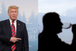 Blaivininkas D.Trumpas užsimojo apdėti nepakeliamais muitais prancūziškus vynus