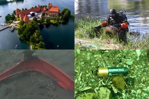 Vilniečių pamėgtame kurorte narą papiktino užfiksuoti vaizdai ežero dugne