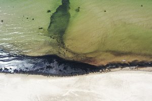 Lietuvos Baltijos jūros vandenyse užfiksuota didelė teršalų dėmė