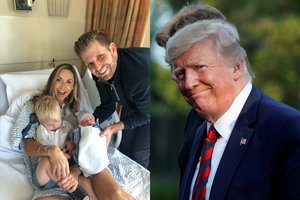 JAV prezidentas D. Trumpas sulaukė savo 10-ojo vaikaičio