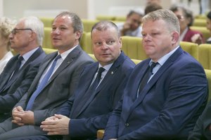 Į ŽŪM atvykęs S. Skvernelis prisipažino: „Maniau, kad daugiau su šia misija neatvyksiu čia“