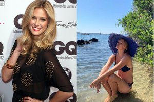 Lietuviškų šaknų turinti ir trečiosios atžalos besilaukianti Bar Refaeli parodė pilvuką