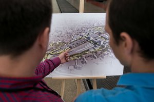 Vilniaus geležinkelio stoties teritorijos pertvarką pradeda jaunimas